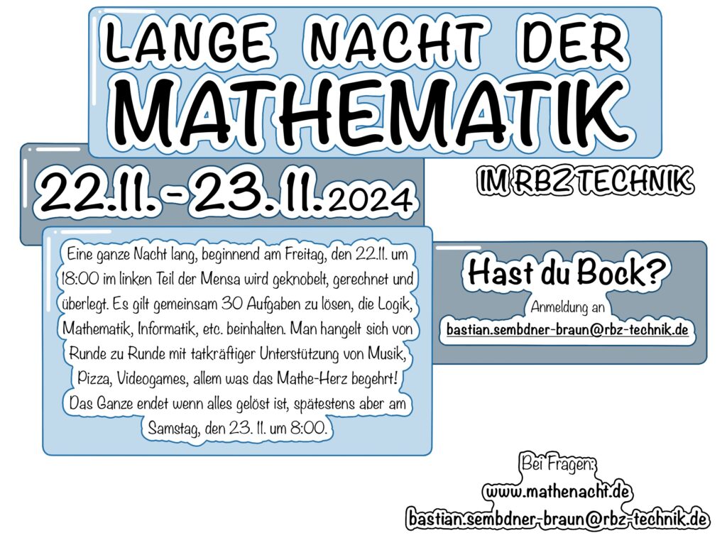 Lange Nacht der Mathematik 2024